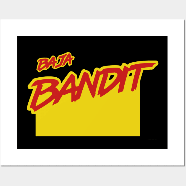 TYCO BAJA Bandit RC Vintage 90s Yellow Wall Art by Nostalgia-RC